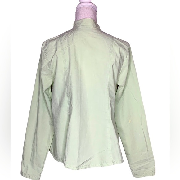 Eleven Stitch Design Button Up Top - Picture 2 of 6